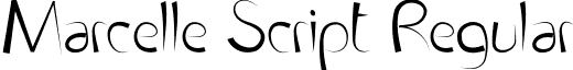 Marcelle Script Regular font - FontPenetration.ttf