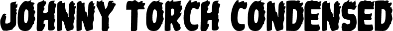 Johnny Torch Condensed font - Johnny Torch Condensed Condensed.ttf