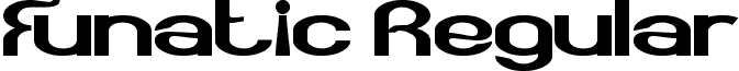 Funatic Regular font - funatic.ttf