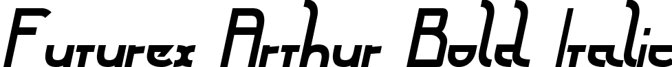 Futurex Arthur Bold Italic font - Futurex_Arthur_Bold_Italic.ttf