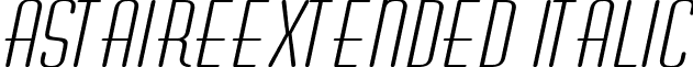 AstaireExtended Italic font - AstaireExtended Italic.ttf