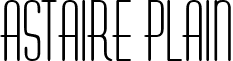 Astaire Plain font - Astaire Plain.ttf