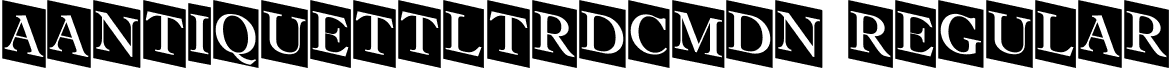 aAntiqueTtlTrdCmDn Regular font - a_AntiqueTtlTrdCmDn Regular.ttf