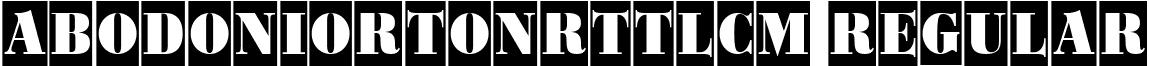 aBodoniOrtoNrTtlCm Regular font - a_BodoniOrtoNrTtlCm Regular.ttf