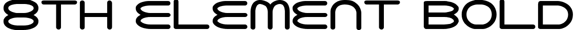 8th Element Bold font - 8thelementb.ttf