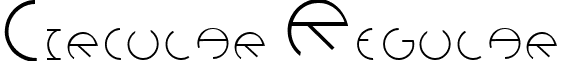 Circular Regular font - Circular Regular.ttf