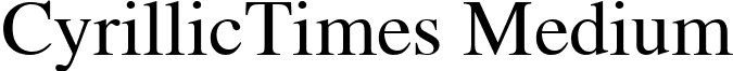 CyrillicTimes Medium font - CyrillicTimes Medium.ttf