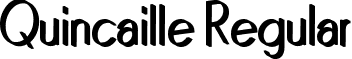 Quincaille Regular font - QUINRG__.TTF