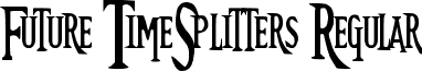 Future TimeSplitters Regular font - Future TimeSplitters.otf