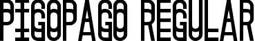 Pigopago Regular font - Pigopago-Regular.otf