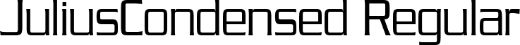 JuliusCondensed Regular font - JuliusCondensed Regular.ttf