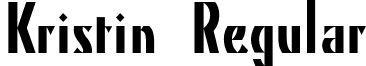 Kristin Regular font - Kristin Regular.ttf