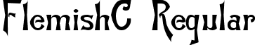 FlemishC Regular font - FlemishC Regular.ttf