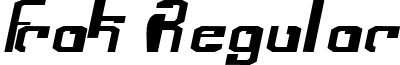 Frak Regular font - Frak Regular.ttf