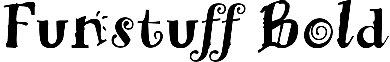 Funstuff Bold font - funstuff_bold.ttf
