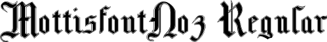 MottisfontNo3 Regular font - MottisfontNo3 Regular.ttf