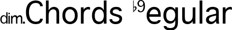 NChords Regular font - NChords Regular.ttf