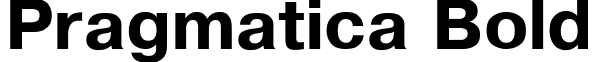 Pragmatica Bold font - Pragmatica Bold.ttf