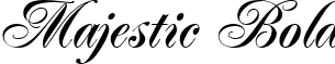 Majestic Bold font - majesticbold.ttf