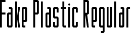 Fake Plastic Regular font - FAKEPLASTIC.ttf