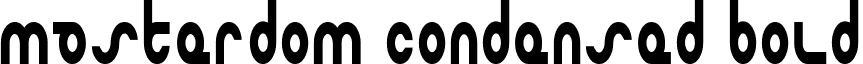 Masterdom Condensed Bold font - Masterdom Condensed Bold Condensed Bold.ttf