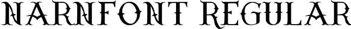 Narnfont Regular font - Narnfont_by_Juan_Casco.ttf