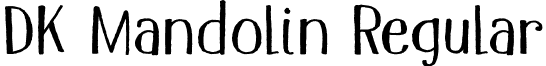 DK Mandolin Regular font - DK Mandolin.otf