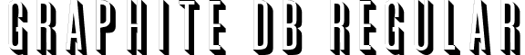 Graphite DB Regular font - graphite-regulardb.ttf