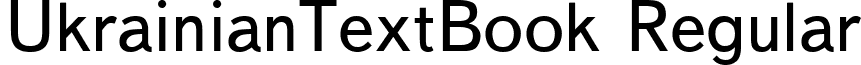 UkrainianTextBook Regular font - UkrainianTextBook Regular.ttf
