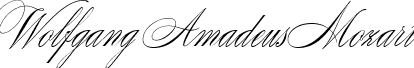 Wolfgang Amadeus Mozart font - Wolfgang Amadeus Mozart Regular.ttf