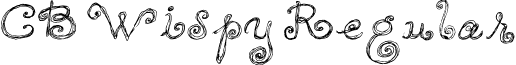 CB Wispy Regular font - cbwispy.ttf