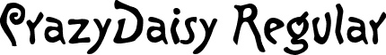 CrazyDaisy Regular font - crazydaisy-regular.ttf