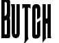 Butch & Sundance Condensed font - butchsundancecond.ttf