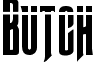 Butch & Sundance Bullet font - butchsundancebullet.ttf