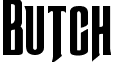 Butch & Sundance Expanded font - butchsundanceexpand.ttf