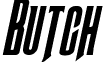 Butch & Sundance Italic font - butchsundanceital.ttf