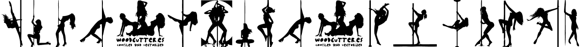 POLE DANCE Regular font - POLE DANCE.ttf