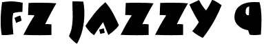 FZ JAZZY 9 font - j9n.ttf