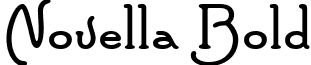 Novella Bold font - novellabold.ttf