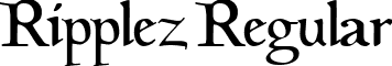 Ripplez Regular font - ji-pavers.ttf