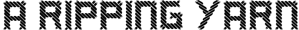 a ripping yarn font - a_ripping_yarn.ttf