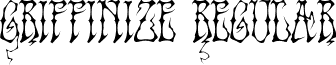 Griffinize Regular font - GRIFRG__.TTF