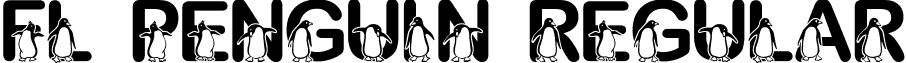 FL Penguin Regular font - FL-Penguin.ttf