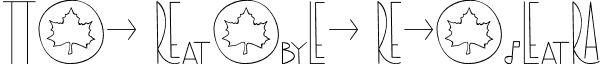 The Ramble Regular font - TheRamble-SymbolsandLigat 2.otf