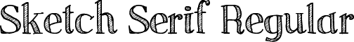 Sketch Serif Regular font - Sketch Serif.ttf