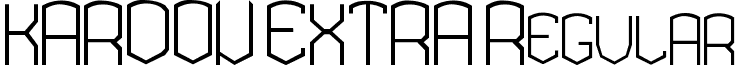 KARDON EXTRA Regular font - kardonextra.ttf
