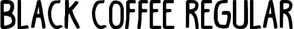 Black Coffee Regular font - Black-coffee.ttf