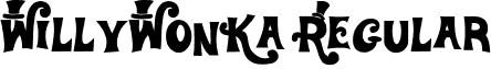 WillyWonka Regular font - WillyWonka.ttf