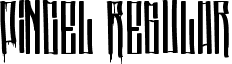 Pincel Regular font - pincel.ttf