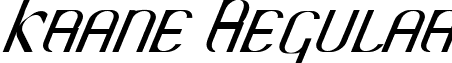 Krane Regular font - kranecompressed.ttf